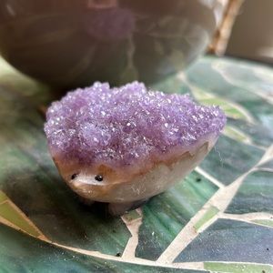 Amethyst Quartz Hedgehog